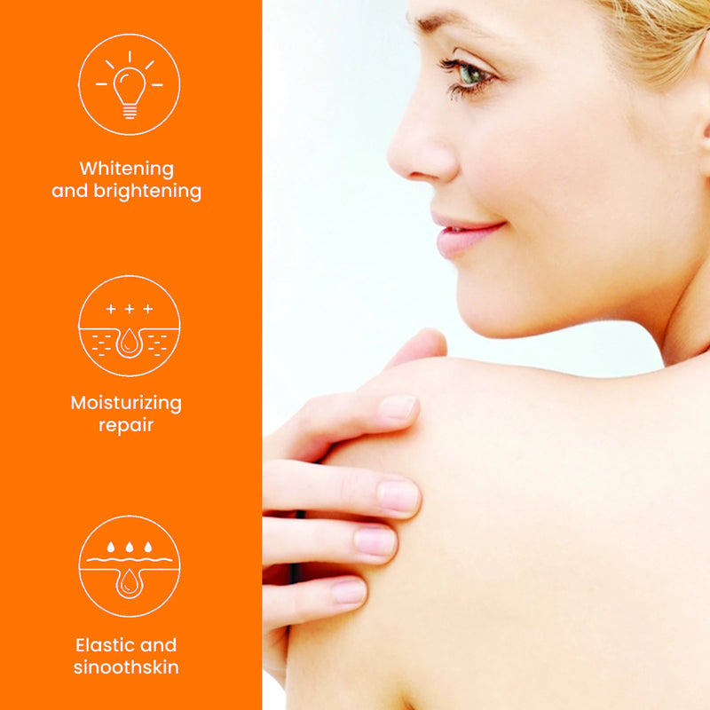 Brightening Serum  Skin Whitening, Hydrating, Dark Spot Removal, Glowing Face Treatment, Vitamin C Anti-Aging Essence for Women