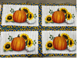 Placemats, Sunflowers and Pumpkins