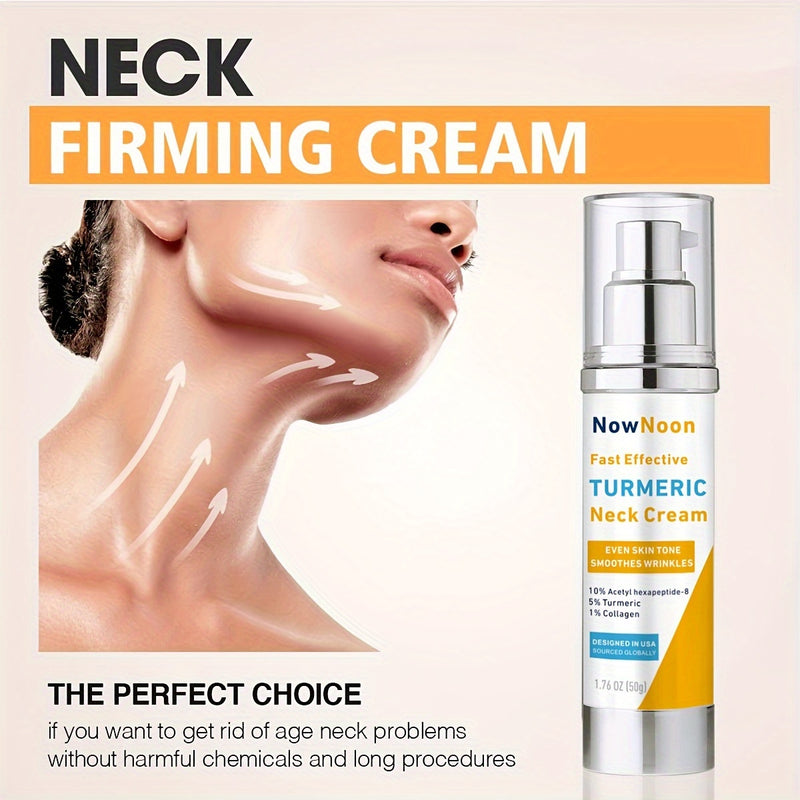 Advanced Neck Tightening Cream – Firming & Lifting for Face, Neck, Décolleté & Body | 1.76oz Vitamin C Moisturizer