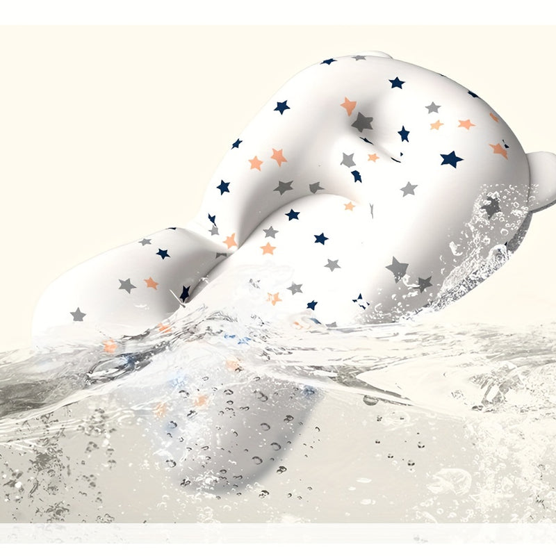 18*13 Inch Newborn Toddler Bathtub Mat, Baby Bath Seat, Support Net, Baby Bath Mat, Baby Bath Cushion, Soft Anti-Slip Bath Pad, Toddler Bath Pillow, Christmas, Halloween, Thanksgiving Day Gift