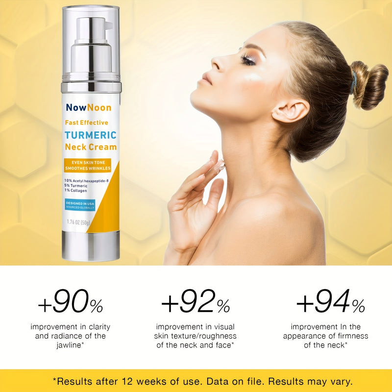 Advanced Neck Tightening Cream – Firming & Lifting for Face, Neck, Décolleté & Body | 1.76oz Vitamin C Moisturizer