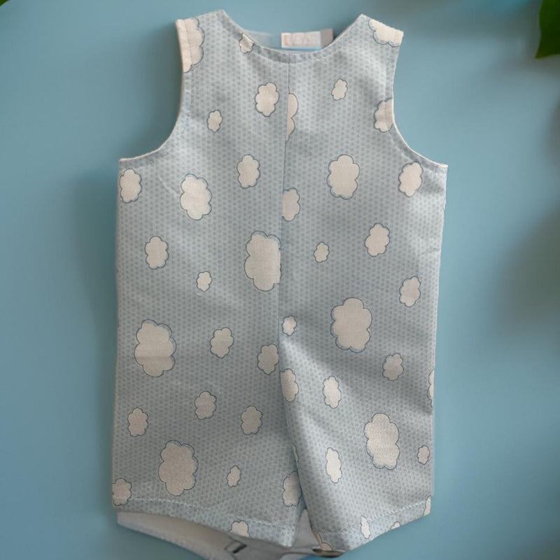 Boy's Romper with Applique