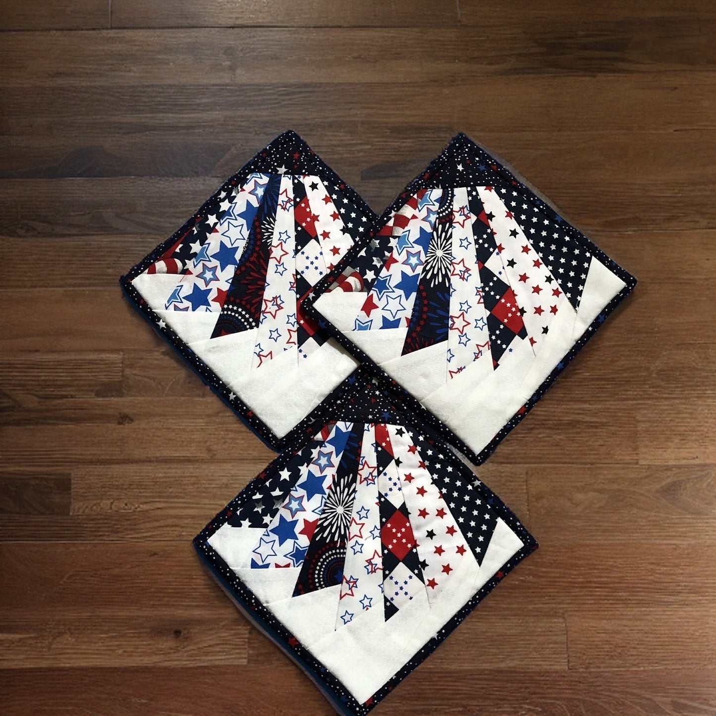 Hotpads, Quilted, Patriotic