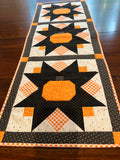 Table Runner, Pumpkin Star